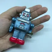 [現貨］復刻鐵皮玩具—機器人