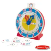 【東東玩具城】《 美國 Melissa & Doug 》 益智-學習認知時鐘