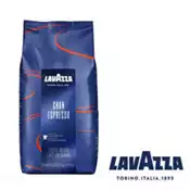 【百利市購物中心】義大利【LAVAZZA】Gran Espresso咖啡豆｜中焙｜2.2磅/1kg