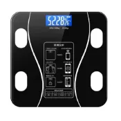 (店+)【桔比雜貨舖】電子體重計USB充電體脂秤 減肥運動BMI健康控制 藍芽LED體脂計