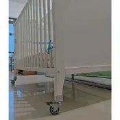 [米粒] IKEA 嬰兒床  加裝輪子 4入一組 靜音 萬向輪 煞車