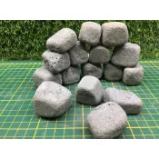 🔥【精選四方石 1KG】🔥👌綁水草 水草造景 微景觀 模型 工程模型 園藝 底沙 底砂 河道 底土 石頭
