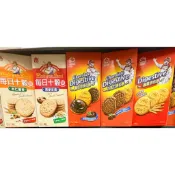 【現貨🚚健康餅乾🔥】義美十穀餅／消化餅｜杏仁蕎麥・燕麥芝麻・黑可可・巧克力・原味｜高纖穀物 全穀物餅乾