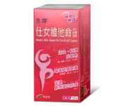 杏輝 仕女維他命升級版軟膠囊60粒/罐 魚油、鐵、葉酸 憨吉小舖