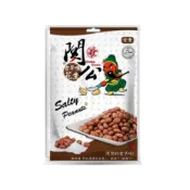 【關公花生】關公花生-古早味花生(鹽味)100g/袋-獨立小包裝