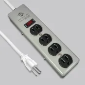 【鎧禹生活家電館】威電牌 1*4P 鐵殼電腦延長線