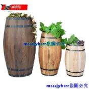 精西+=橡木桶儲酒桶酒吧酒莊酒桶 啤酒桶 裝飾擺件 婚慶攝影道具
