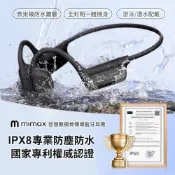 💥免運💥 一年保固 只換不修【米覓 mimax】智慧數顯骨傳導 藍牙耳機 IPX8 防水 游泳耳機 防汗 運動耳機 5