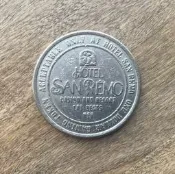 1988年聖雷莫酒店1美代幣token超大尺寸～-134354