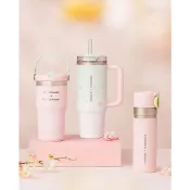 星巴克 全新 STANLEY 春櫻系列 30OZ 不鏽鋼把手TOGO冷水杯 20OZ 16OZ 不鏽鋼吸管杯 保溫 保冷