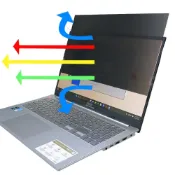 (店+)【Ezstick】ASUS Vivobook S15 S5504 S5504VA 防窺片｜檔片式固定設計｜防藍光/防眩光｜360度/四向視角防窺