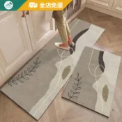 客製地墊+抑菌環保 北歐風廚房地墊 矽藻土軟地墊 吸水地墊 珪藻土地墊 大尺寸 腳踏墊 防水防油 免洗 防滑地墊