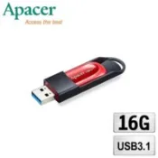 【百利市購物中心】Apacer 宇瞻 AH25A 16GB 流線飛梭碟 USB 3.1 隨身碟