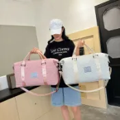寓偉 旅行包干濕分離健身包大容量瑜伽包運動手提袋單肩待產登機包