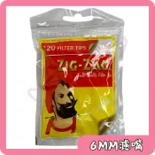 ❤️小魚打火機 免運店家❤️ ZIG-ZAG 海綿濾嘴【6x15mm】6mm 標準濾嘴 手捲煙