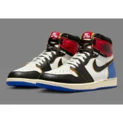 (店+)【NIKE 耐吉】NIKE Fragment x Union x Air Jordan 1 藍黑紅 藤原浩 IO7847-002