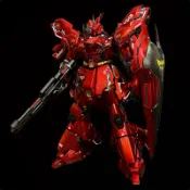 ［需預約］（完成品）Bandai台場限定 PB  MG 1/100 Sazabi  Ver. Ka 沙薩比 鈦版