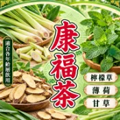 🔥清新舒爽首選｜康福茶 薄荷康福茶｜檸檬草 薄荷 甘草｜花草茶 養生茶 茶包｜上班族 學生 日常茶飲 台灣現貨