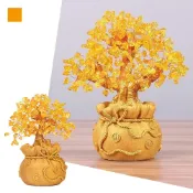 (店+)【MoonDy】招財樹 發財樹 擺件 居家裝飾 擺設 裝飾品 搖錢樹 福袋金錢樹 招財納福 客廳裝飾 家居飾品