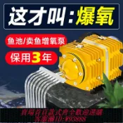 雲翼商貿 {台灣公司貨 可打統編}魚池氧氣泵增氧泵賣魚海鮮池塘充氧烤鴨打氣空氣泵打氧養魚沖氧機