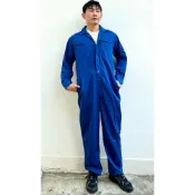 (店+)寶藍連身工作服 連身技工服 連身工作服