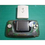(LCD McWill V4.0模組) 日製 sega game gear GG 後期型主機(換新外殼.附9v變壓器)