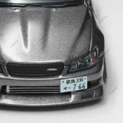 1:64 頭文字D灣岸風火輪tlv改裝配件 高清精密 金屬模型車牌