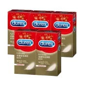 Durex杜蕾斯 超薄裝12入x5盒 保險套 共60入