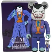 【多金魚】全新 Bearbrick 400% & 100% Batman 蝙蝠俠 動畫系列 The Joker 小丑