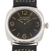 【PANERAI 沛納海】PAM01382 Radiomir 手動上鏈皮帶手表x45mm