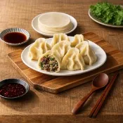 【餃子樂】皮蛋香菜鮮肉餃x2包+三鮮海味餃x1包(話題人氣組)