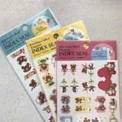 [現貨]日本製🇯🇵小熊學校 索引貼紙 標籤貼 手賬貼紙 紙膠帶 The Bears' School Jackie