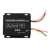 汽車卡車 10A 120W DC 24V 至 12V 電源轉換器電動減壓器降壓變壓器