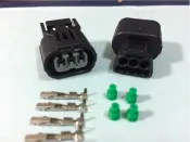{KHS} HX-040防水接頭 快速接頭 3P 3PIN 孔 HONDA CBR1000 MAP TPS 尾燈 曲軸角