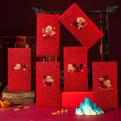 🔥馬年紅包🔥2026新年燙金紅包馬年新款過年紅包袋春節兒童韆元壓嵗錢袋 利是封 紅包袋