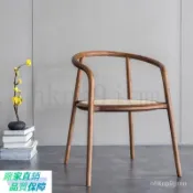 藤椅 新中式藤椅 茶臺椅 書房椅 休閒椅 天然編藤 小藤椅 藤編椅 太師椅 陽台椅 室外椅 老人椅 籐椅 藤椅沙發