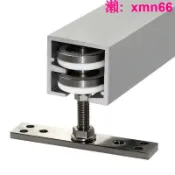 寶承齊百貨 【店長推薦】萬向吊輪002折疊門配件可旋轉滑軌重型移動吊軌軌