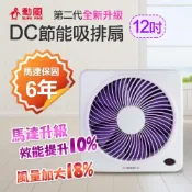 (店+)【勳風】勳風12吋 8吋 10吋 14吋 窗簾型設計 吸排風扇 6年保固 無段調速 變頻DC節能換氣扇 誘蚊燈功能 安全防護網