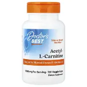 【iHerb】Doctor's Best, 乙酰左旋肉鹼，120 粒素食膠囊（每粒膠囊 500 毫克）