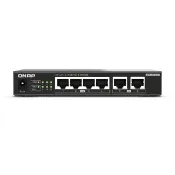 【QNAP 威聯通】昌運監視器 QSW-2104-2T-R2 4*2.5G/2*10G Multi-Gig 無網管型交換器