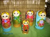 ***☆竹還真竹藝館**俄羅斯娃娃擺飾品