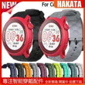 適用於華碩 Vivowatch 5/6 高斯Coros Pace 3 足球紋矽膠錶帶 華米 佳明 三星運動錶帶 22mm