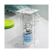 (店+)嚴選SHOP 單層/雙層透明生日蛋糕盒 透明塑膠盒/蛋糕盒/透明盒/包裝盒/禮物盒韓式包裝 加高芭比西點盒 C111