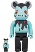 【全家雜貨】全新 BEARBRICK 400% + 100% 山椒魚 X 惡魔人