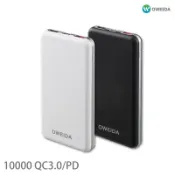 SHOW數位 Oweida QC3.0+PD雙向 三輸出超急速快充行動電源 10000mAh
