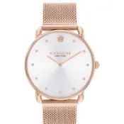 COACH 經典米蘭帶時尚腕錶-公司貨36mm/玫瑰金(CO14504209)