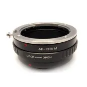 可調光圈Sony AF A Minolta MA鏡頭轉Canon EOS M微單眼相機身轉接環Minolta-EOS M