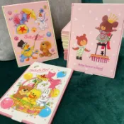 現貨 日本日貨梨花熊 小鏡子 學校小熊 立鏡 小熊學校 化妝鏡 鏡子 the bears school suzy zoo