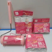 生活大師UdiLife 菱形膠黏紙補充包 60周X3入 「長柄、短柄」膠黏紙 黏紙 膠紙  滾筒式 清潔 衣物