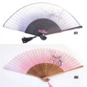 ☆∴八達商行台灣現貨【梅花過渡舞扇】自搧.觀賞.練習.舞蹈/蕾絲扇/表演舞蹈扇子$100贈扇袋